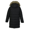 Additional Thumbnail Image 2 - a black coat with a fur hood