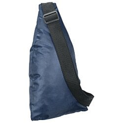 a blue and black bag