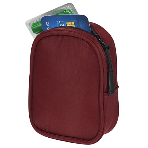 Additional Image 2 - a red bag with a zipper
