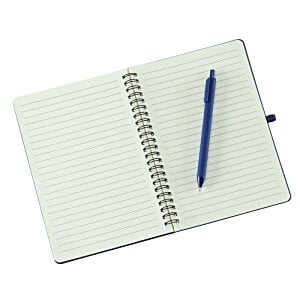 Additional Image 1 - a white notebook with a blue pen