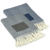 Additional Thumbnail Image 3 - a pair of blankets with fringes