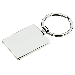 Additional Image 1 - a white square key chain