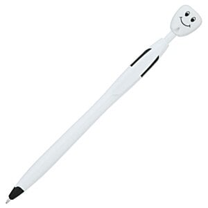 Additional Image 2 - a white pen with a black cap