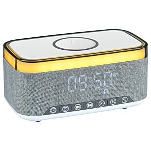 Additional Image 8 - a digital clock with a yellow and grey surface