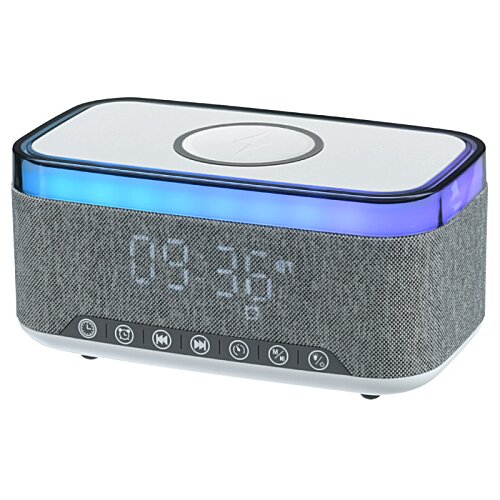Additional Image 1 - a digital alarm clock with a blue light