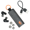 Additional Thumbnail Image 3 - a black and orange earbuds and a black cord