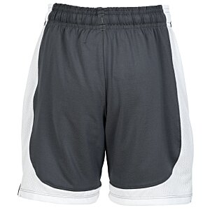 Additional Image 2 - a pair of grey and white shorts