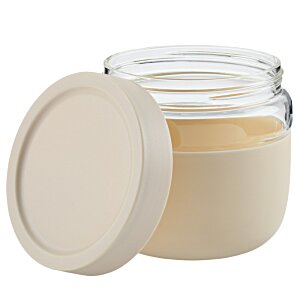Additional Image 1 - a jar of butter with a lid