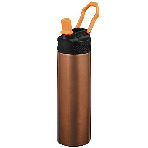 Additional Image 2 - a brown and black water bottle
