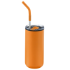 Additional Thumbnail Image 1 - an orange cup with a straw