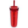 Additional Thumbnail Image 2 - a red cup with a straw