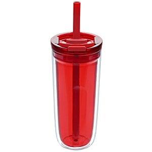 Additional Image 2 - a red cup with a straw