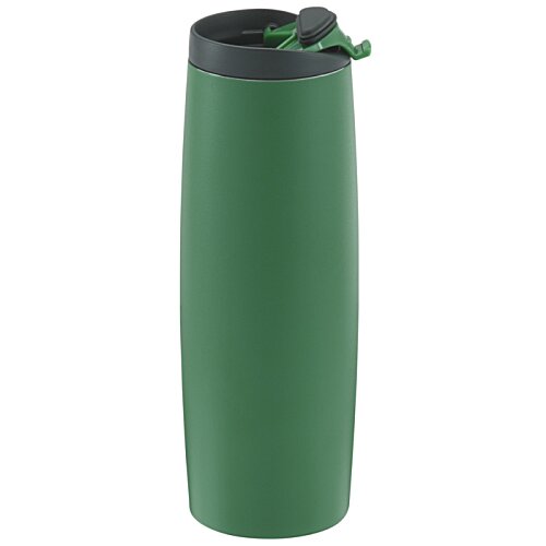 Additional Image 2 - a green and black tumbler