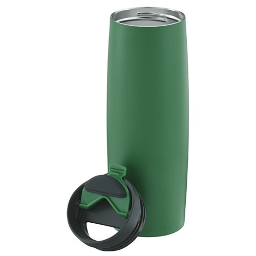 Additional Image 3 - a green cylinder with a black wheel