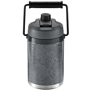 Additional Image 1 - a black water bottle with a handle