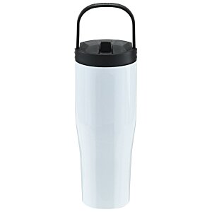 Additional Image 2 - a white and black water bottle