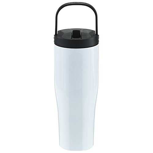 Additional Image 2 - a white and black water bottle