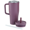 Additional Thumbnail Image 3 - a purple coffee mug with a lid