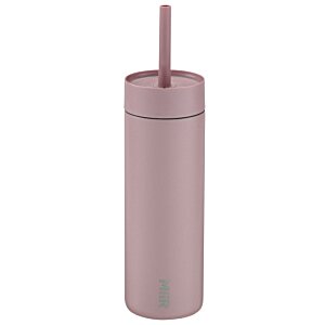 Additional Image 1 - a pink straw in a plastic cup