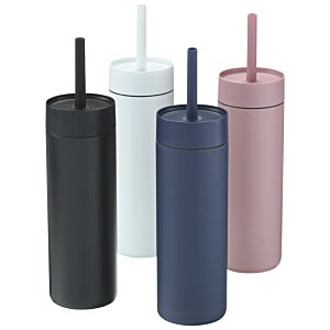 Additional Image 3 - a group of bottles with straws with Willis Tower in the background