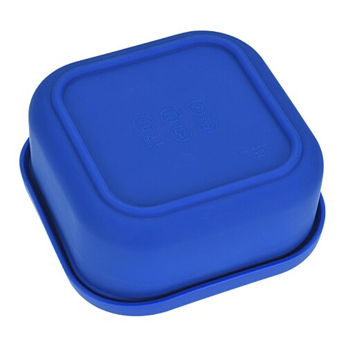 Additional Image 3 - a blue square object with a white background
