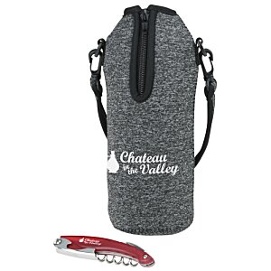 Additional Image 1 - a grey and black water bottle