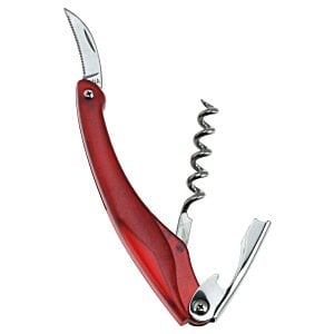 Additional Image 4 - a red and silver wine opener