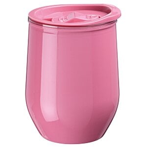 Additional Image 1 - a pink cup with a lid