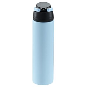 Additional Image 1 - a blue and black cylindrical container