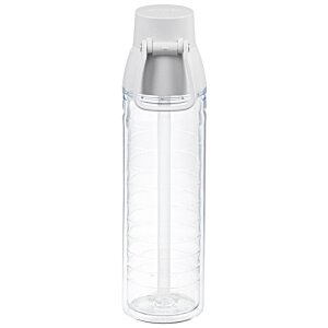Additional Image 2 - a clear plastic bottle with a white cap