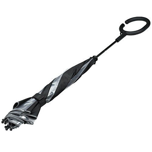 Additional Image 6 - a black umbrella handle