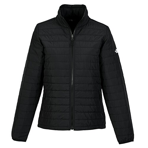 Additional Image 1 - a black jacket with a zipper