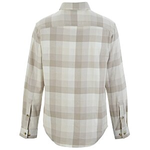 Additional Image 1 - a back view of a white shirt