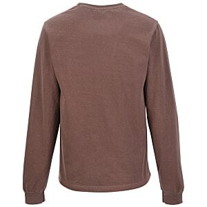 Additional Image 1 - a brown long sleeved shirt