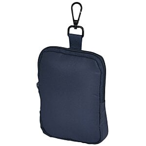 Additional Image 1 - a black pouch with a key chain