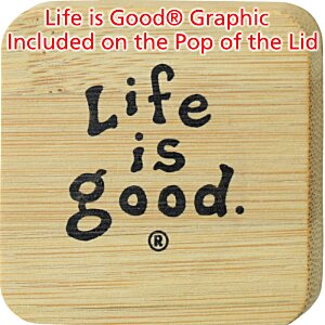 Additional Image 4 - a wooden square with black text