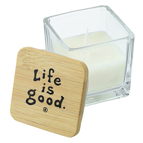 Additional Image 2 - a square glass container with a wooden square container with a wooden square container with a wooden square container with a wooden square container with a wooden square container with a wooden square container with a wooden square container