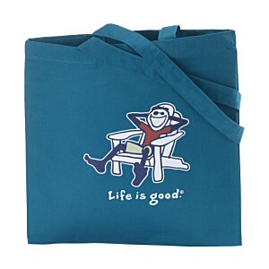 Additional Image 3 - a blue bag with a picture on it