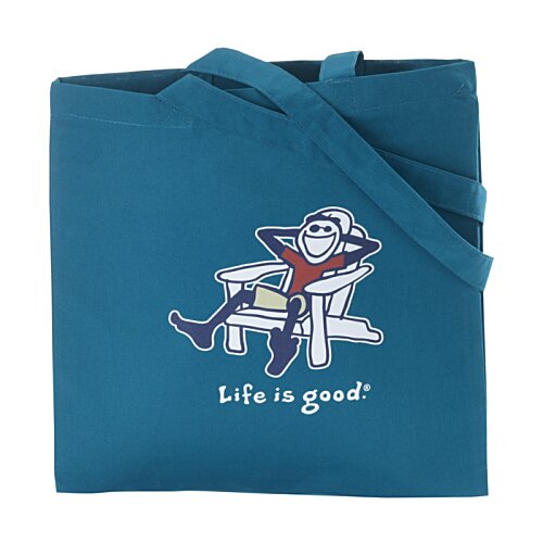 Additional Image 3 - a blue bag with a picture on it