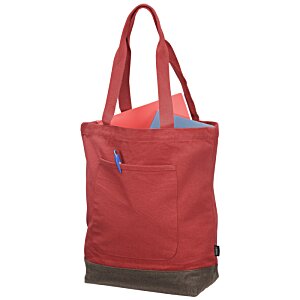 Additional Image 1 - a red bag with a blue handle