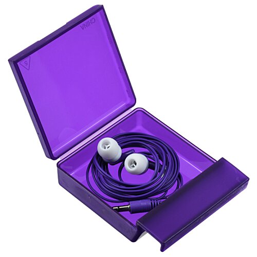 Additional Image 3 - a purple box with a purple object with a white object in it