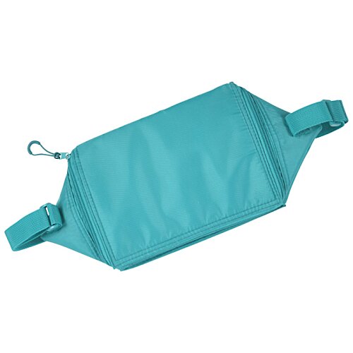 Additional Image 4 - a blue bag with a zipper