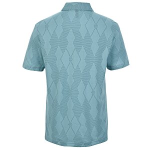Additional Image 1 - a back of a blue shirt