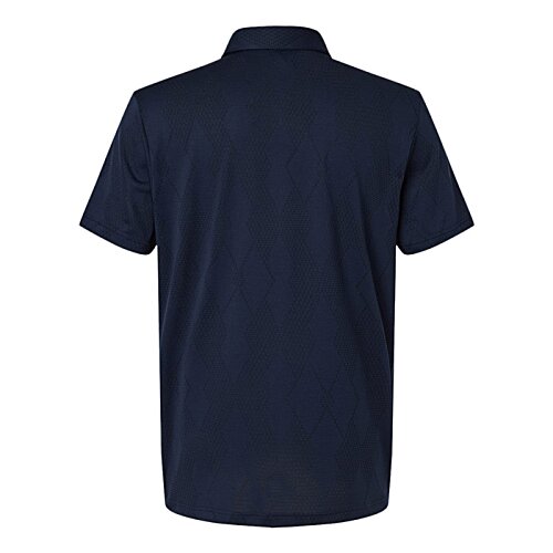 Additional Image 1 - a back of a blue shirt