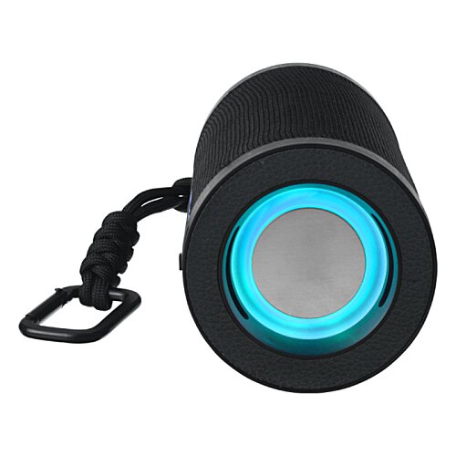 Additional Image 8 - a black and blue round object with a black strap
