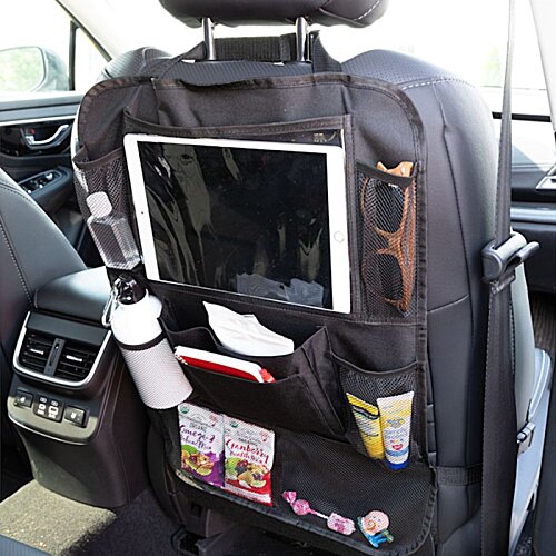 Additional Image 3 - a black back seat of a car