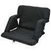 Additional Thumbnail Image 3 - a black chair with armrests