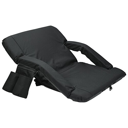 Additional Image 2 - a black recliner with armrests
