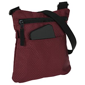Additional Image 1 - a red bag with a black strap