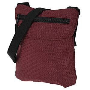 Additional Image 3 - a red bag with a black strap
